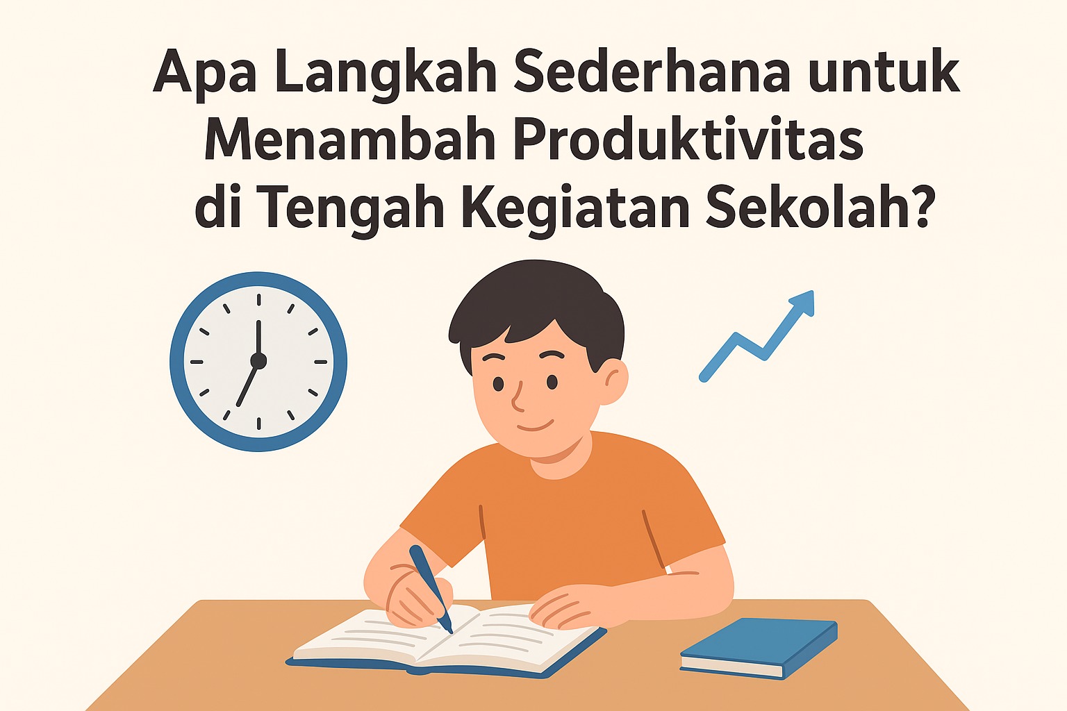 Apa Langkah Sederhana untuk Menambah Produktivitas di Tengah Kegiatan Sekolah?