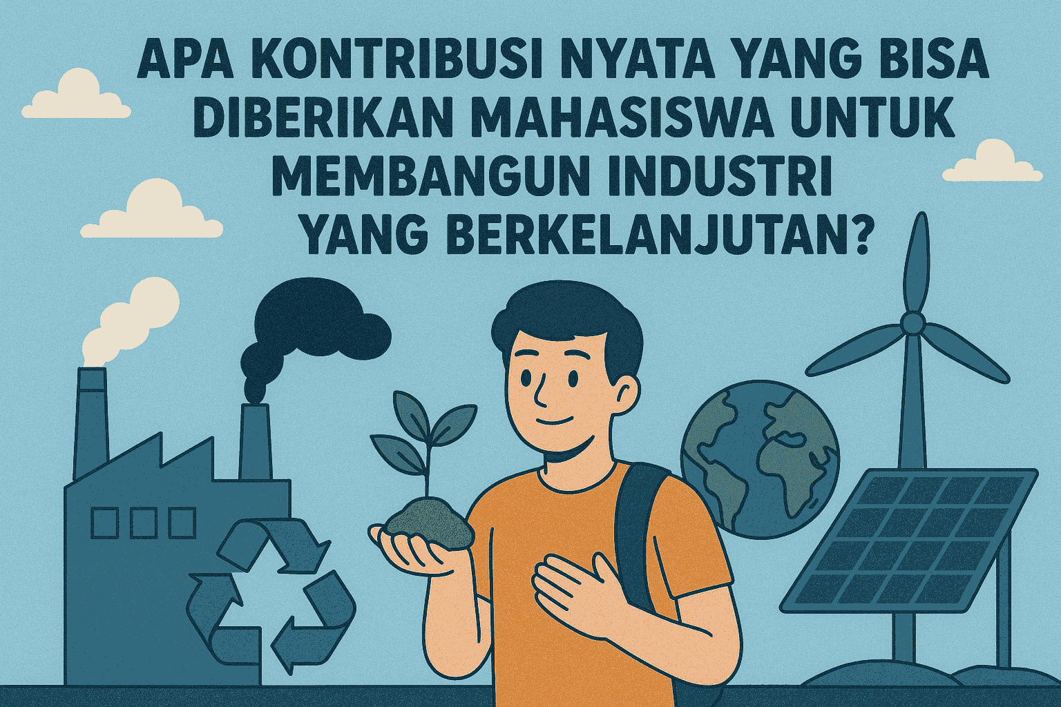 Apa Kontribusi Nyata yang Bisa Diberikan Mahasiswa untuk Membangun Industri yang Berkelanjutan?