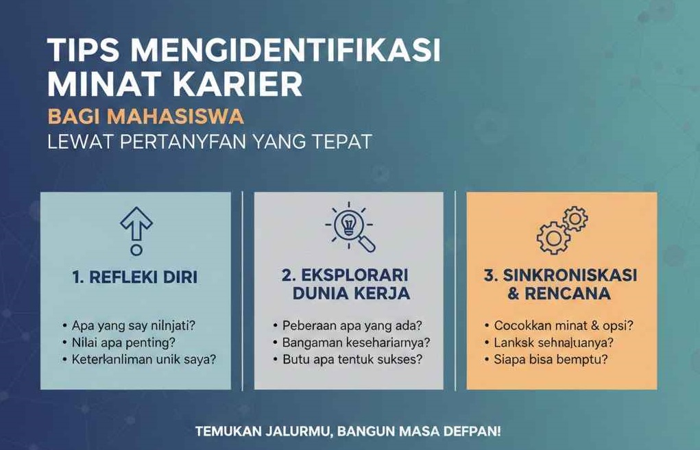 Tips Mengidentifikasi Minat Karier bagi Mahasiswa lewat Pertanyaan yang Tepat