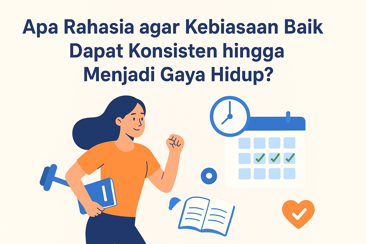 Apa Rahasia agar Kebiasaan Baik Dapat Konsisten hingga Menjadi Gaya Hidup?