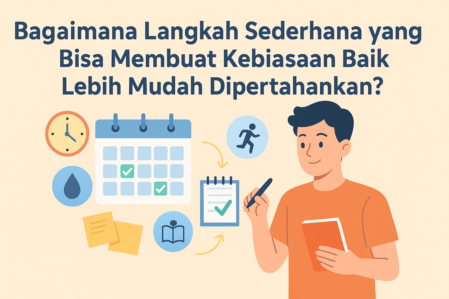 Bagaimana Langkah Sederhana yang Bisa Membuat Kebiasaan Baik Lebih Mudah Dipertahankan?