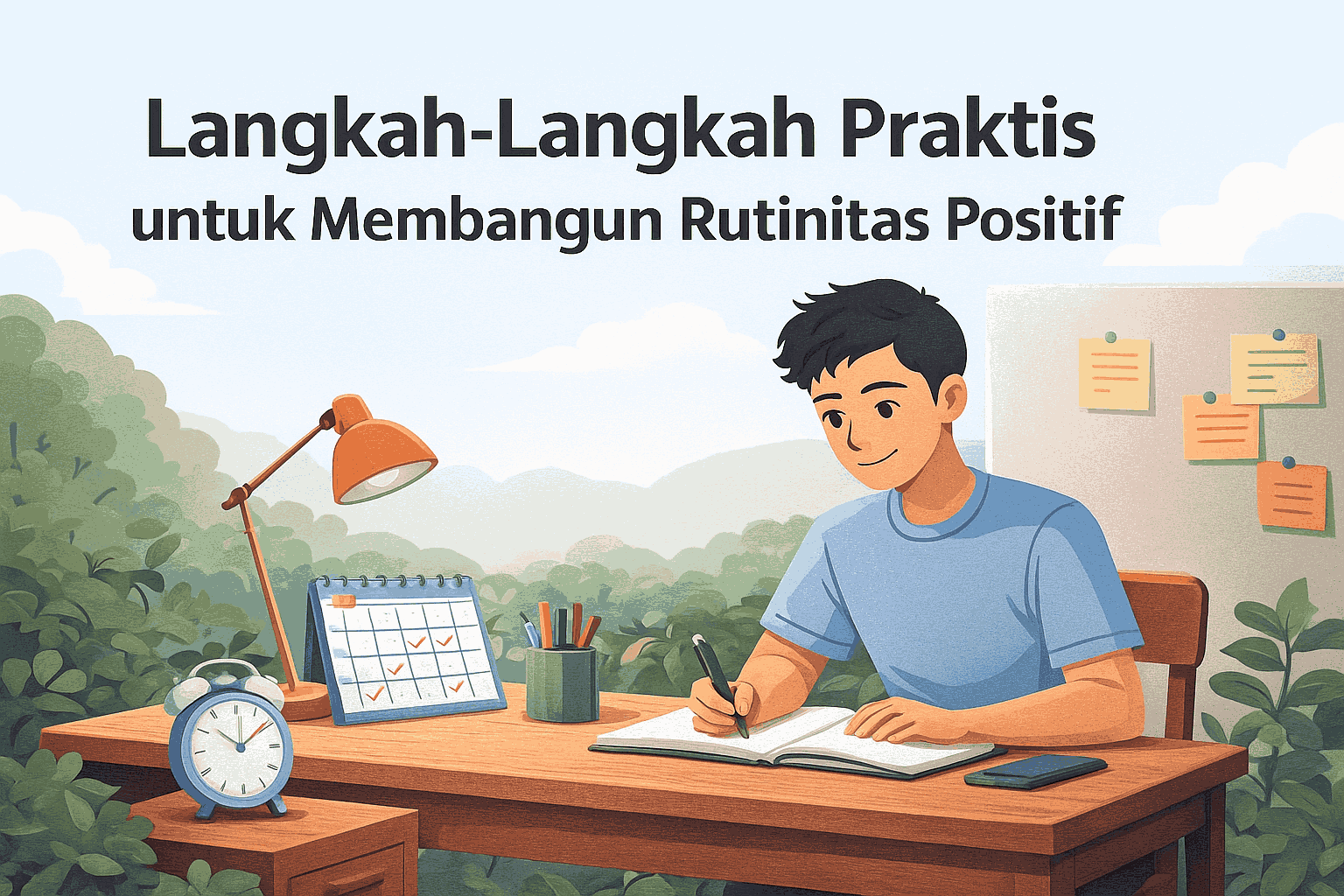 Langkah-Langkah Praktis untuk Membangun Rutinitas Positif