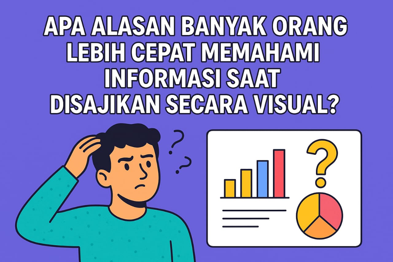 Apa Alasan Banyak Orang Lebih Cepat Memahami Informasi Saat Disajikan Secara Visual?