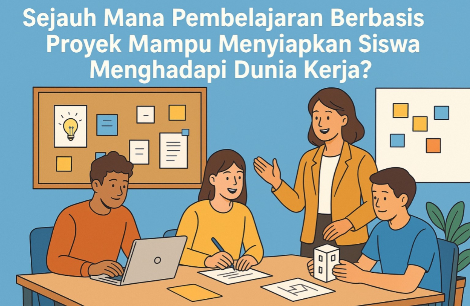 Sejauh Mana Pembelajaran Berbasis Proyek Mampu Menyiapkan Siswa Menghadapi Dunia Kerja?