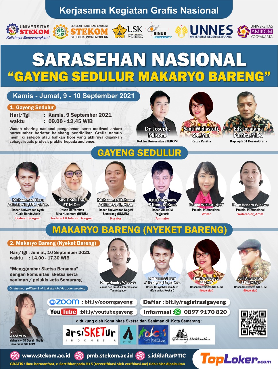 SARASEHAN NASIONAL Gayeng Sedulur Makaryo Bareng