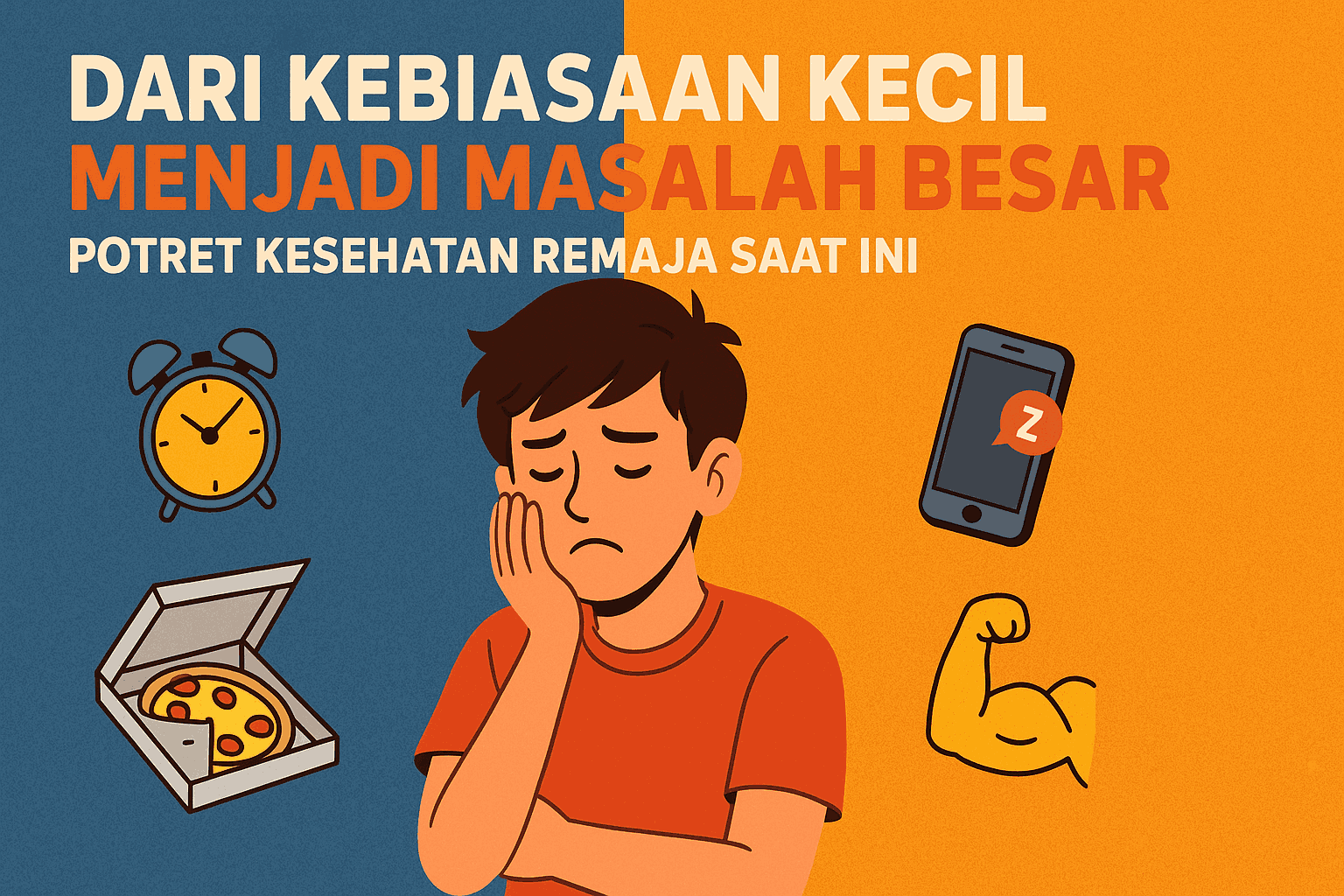 Dari Kebiasaan Kecil Menjadi Masalah Besar Potret Kesehatan Remaja Saat Ini