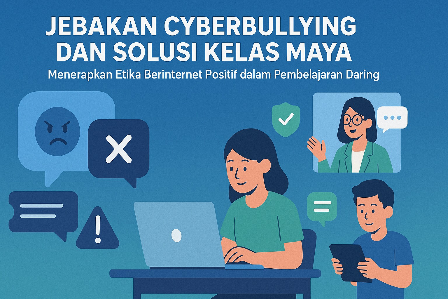 Jebakan Cyberbullying dan Solusi Kelas Maya Menerapkan Etika Berinternet Positif dalam Pembelajaran Daring