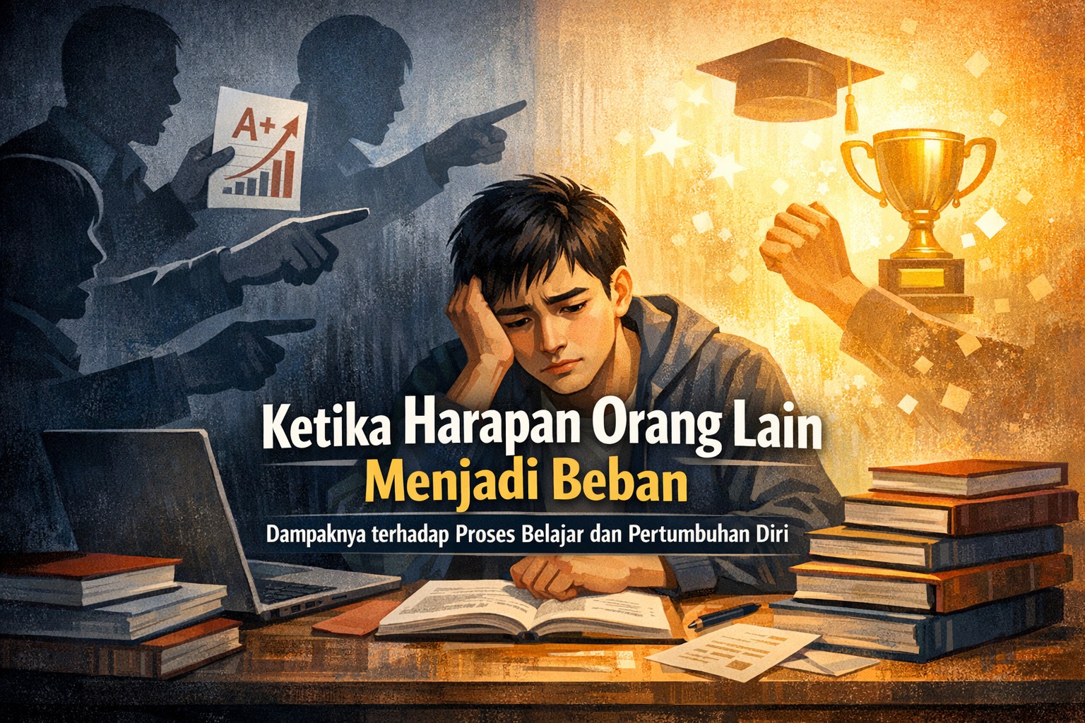 Ketika Harapan Orang Lain Menjadi Beban: Dampaknya terhadap Proses Belajar dan Pertumbuhan Diri