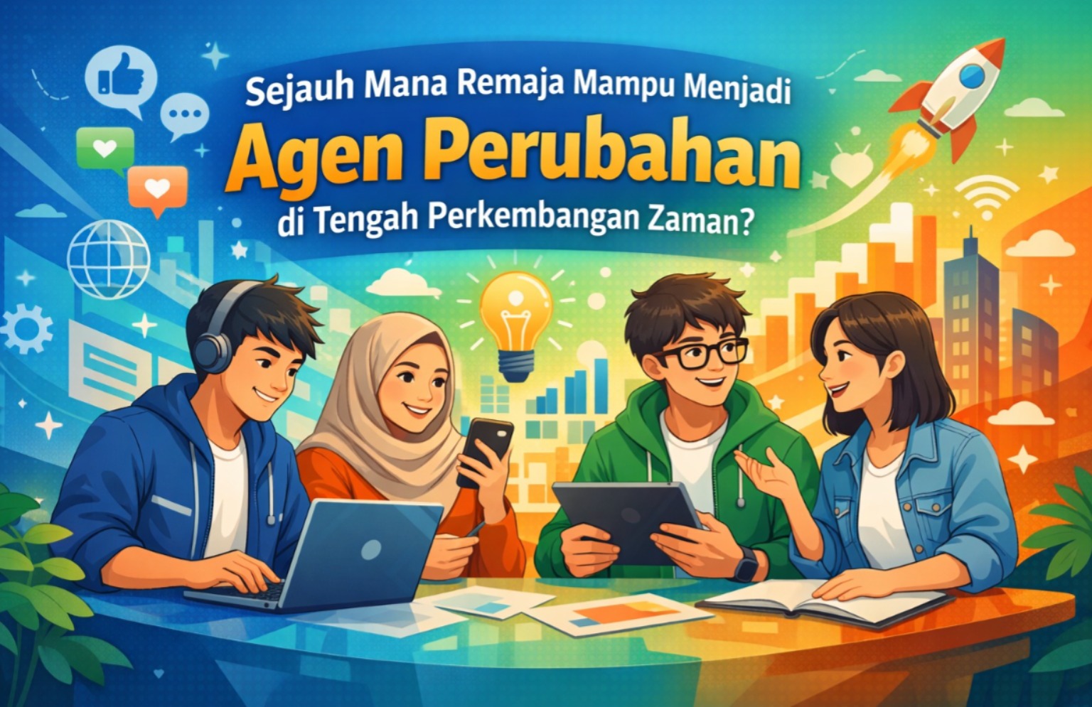 Sejauh Mana Remaja Mampu Menjadi Agen Perubahan di Tengah Perkembangan Zaman?