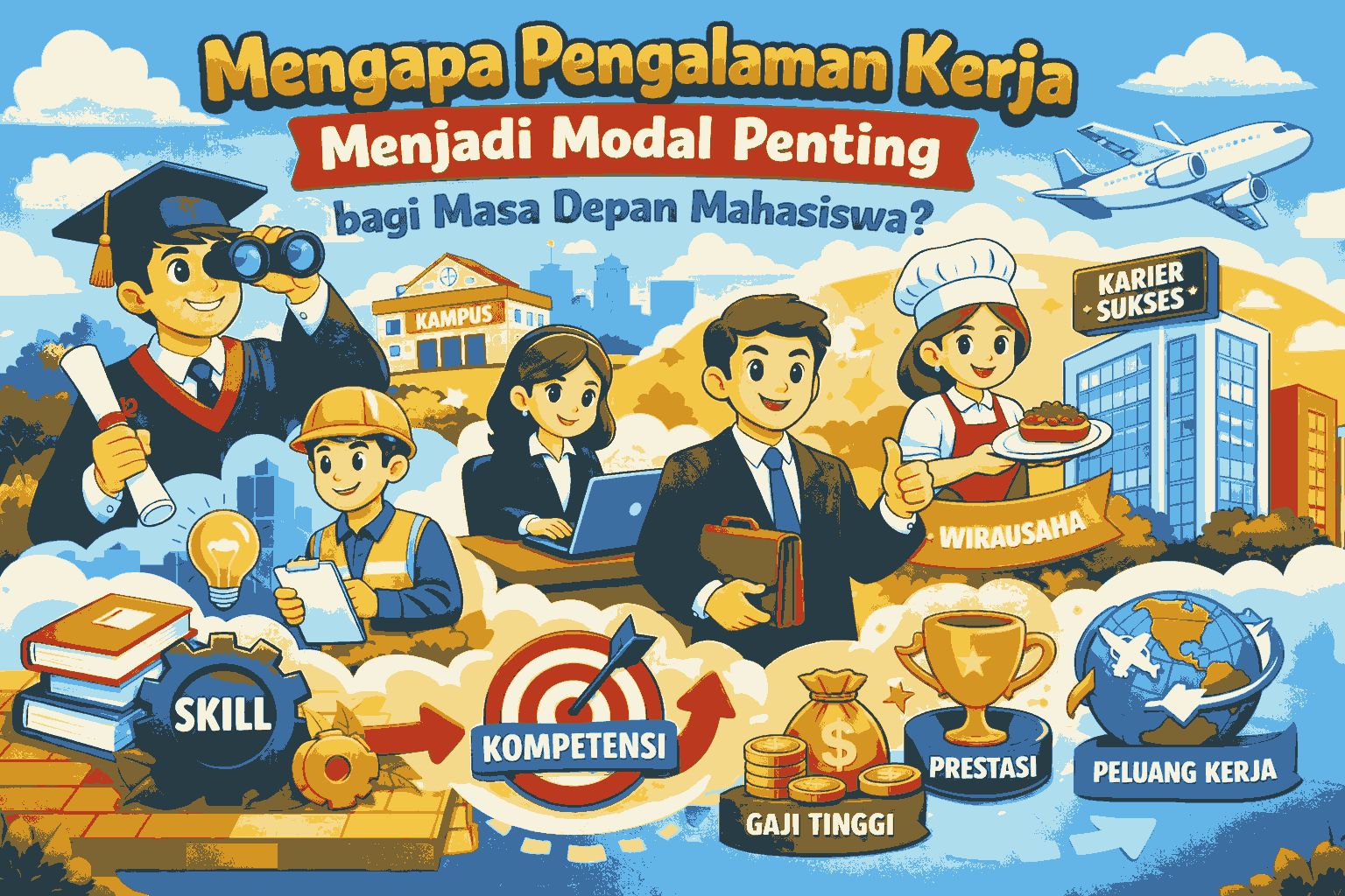 Mengapa Pengalaman Kerja Menjadi Modal Penting bagi Masa Depan Mahasiswa?