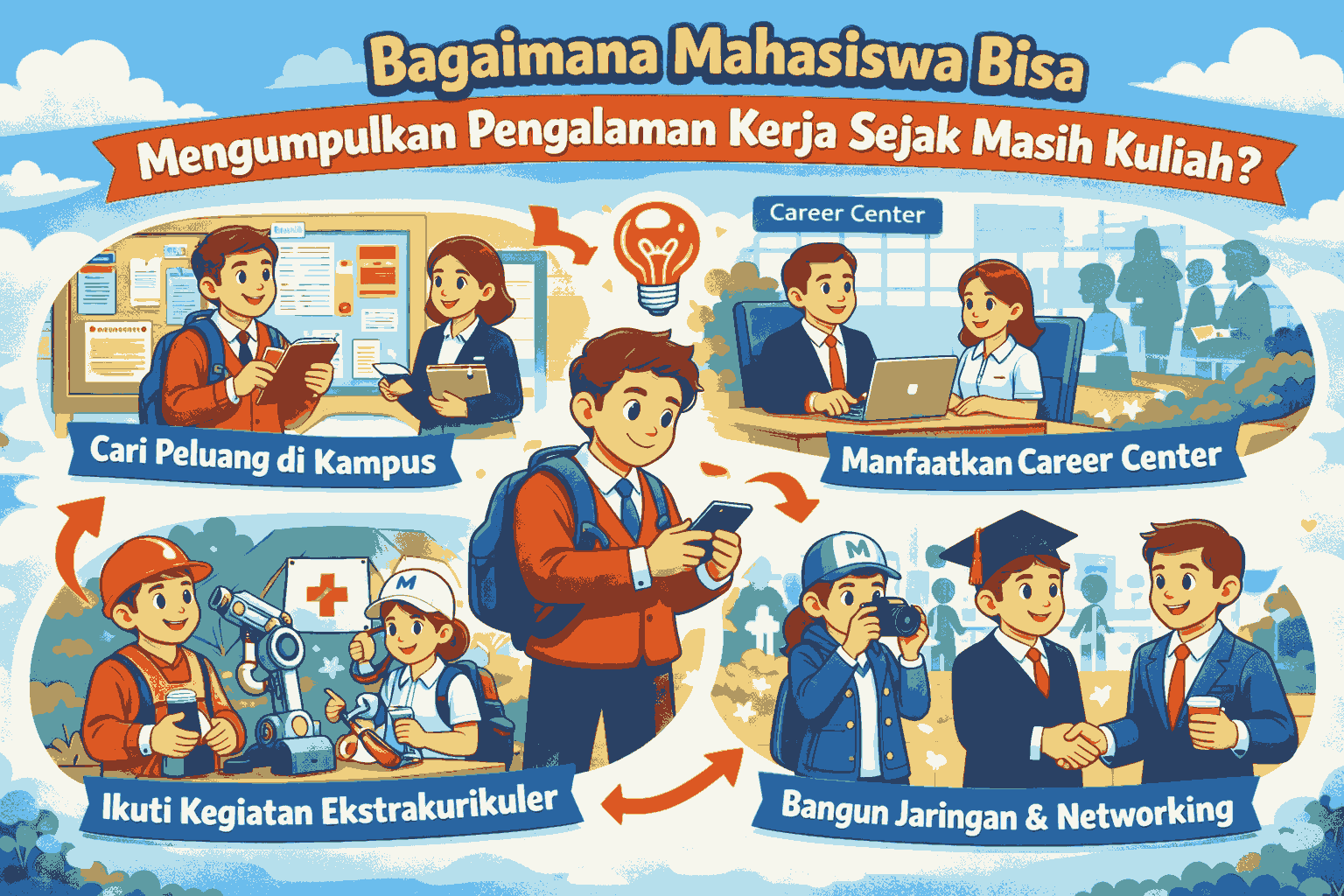 Bagaimana Mahasiswa Bisa Mengumpulkan Pengalaman Kerja Sejak Masih Kuliah?