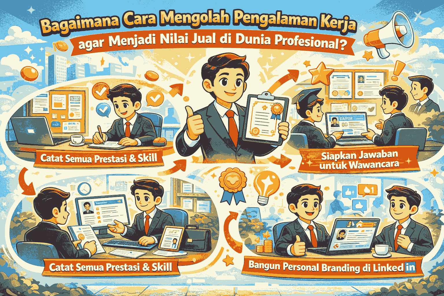 Bagaimana Cara Mengolah Pengalaman Kerja agar Menjadi Nilai Jual di Dunia Profesional?