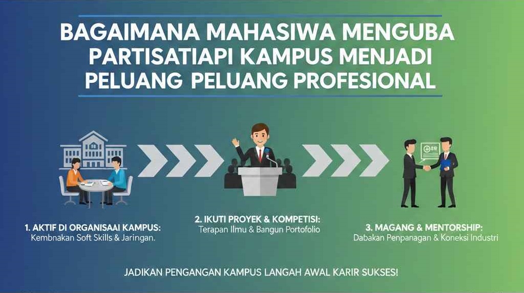 Bagaimana Mahasiswa Mengubah Partisipasi Kampus Menjadi Peluang Profesional