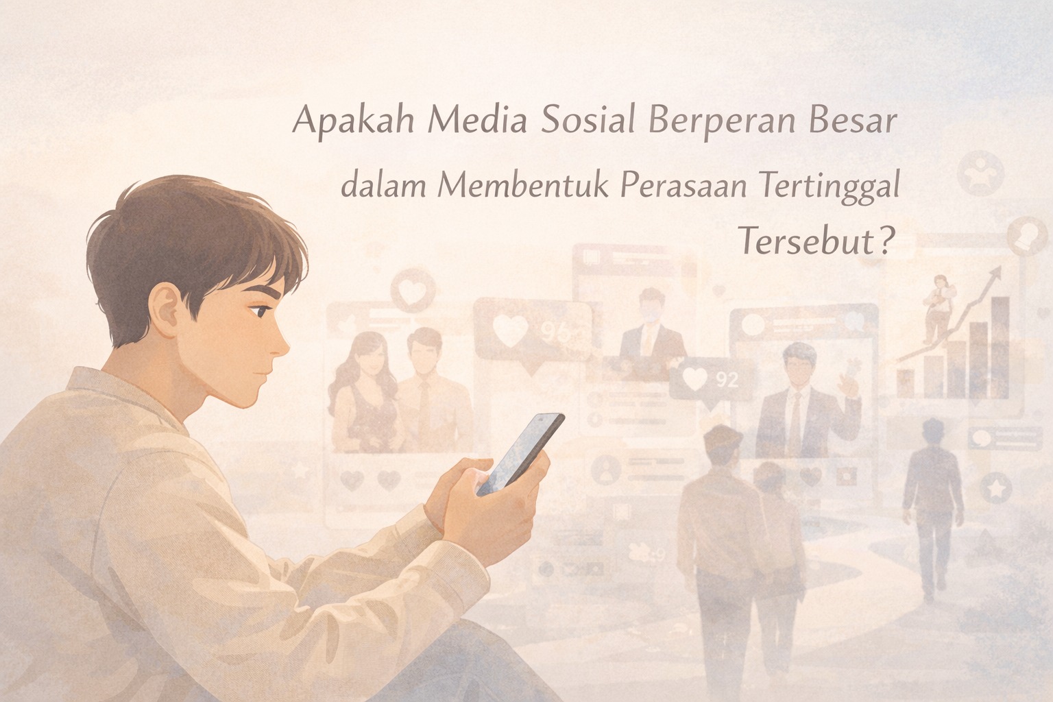 Apakah Media Sosial Berperan Besar dalam Membentuk Perasaan Tertinggal Tersebut?