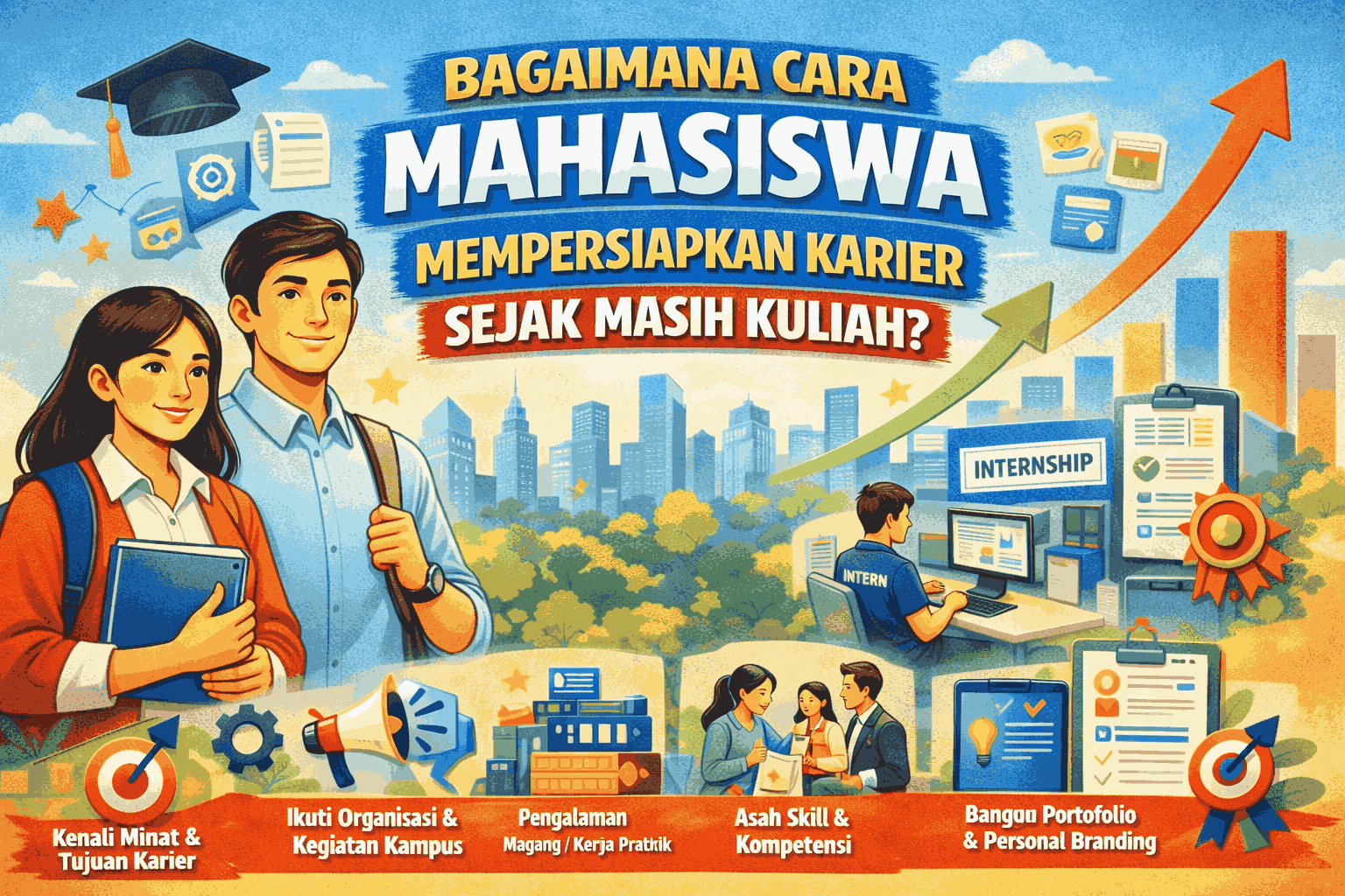 Bagaimana Cara Mahasiswa Mempersiapkan Karier Sejak Masih Kuliah?