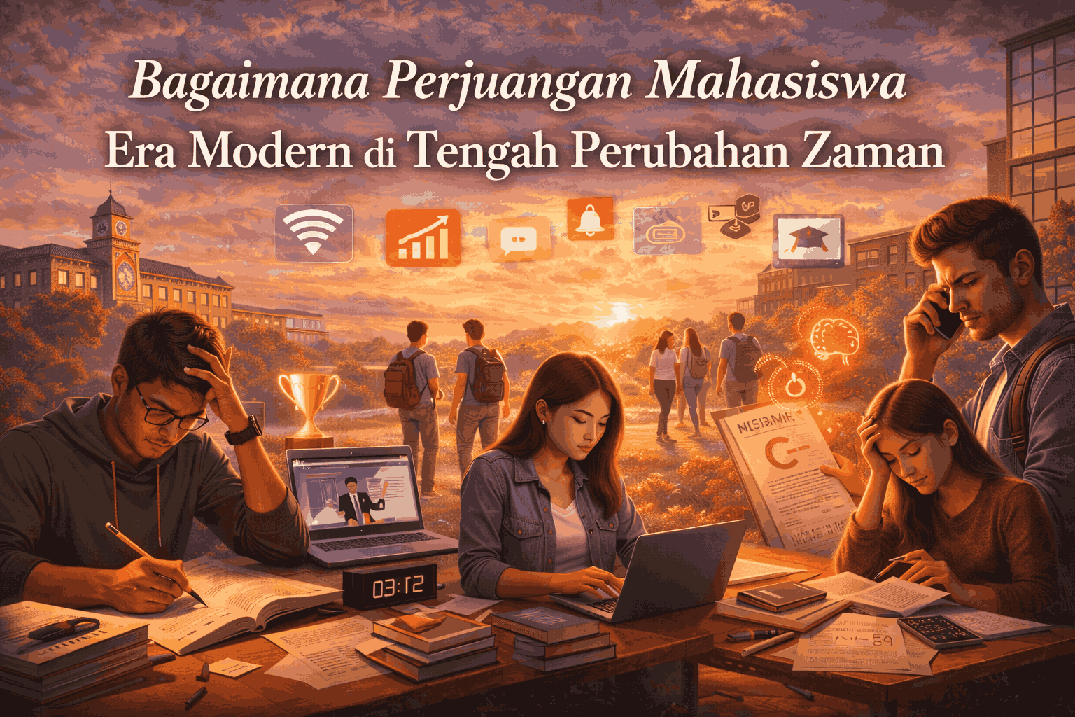 Bagaimana Perjuangan Mahasiswa Era Modern di Tengah Perubahan Zaman