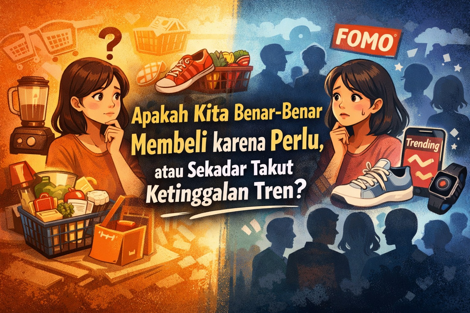 Apakah Kita Benar-Benar Membeli karena Perlu, atau Sekadar Takut Ketinggalan Tren?