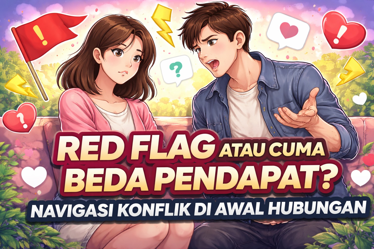Red Flag atau Cuma Beda Pendapat? Navigasi Konflik di Awal Hubungan