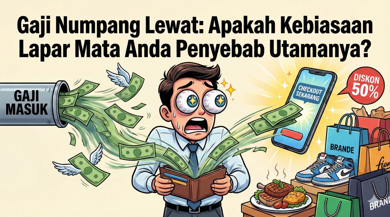 Gaji Numpang Lewatn Apakah Kebiasaan Lapar Mata Anda Penyebab Utamanya?