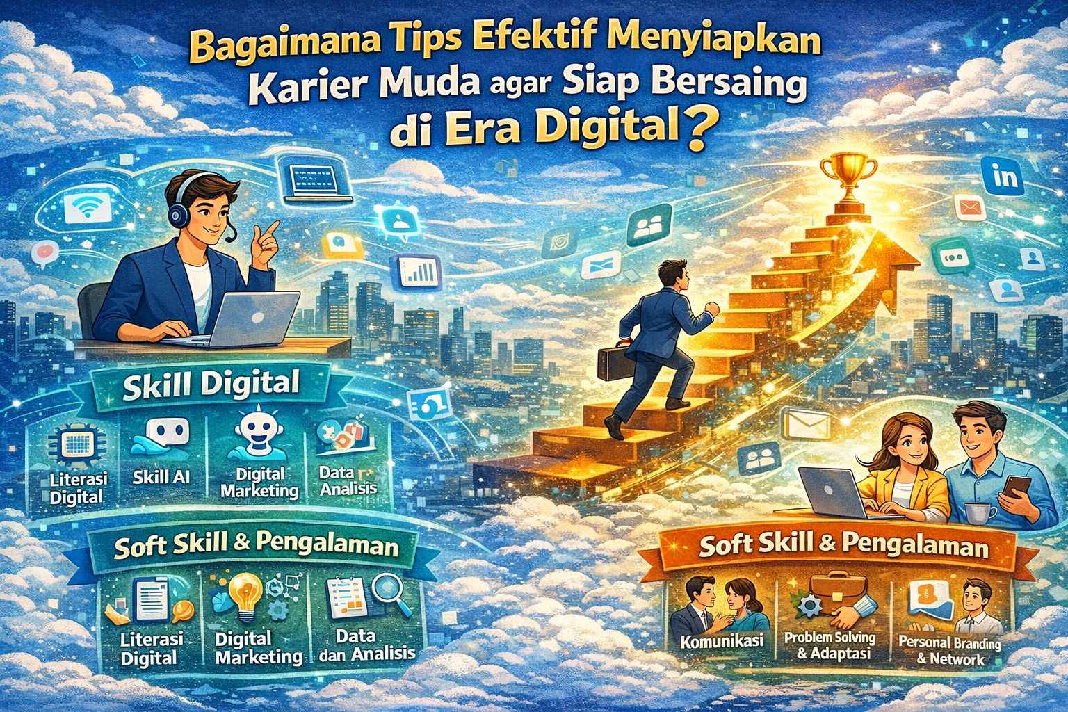 Bagaimana Tips Efektif Menyiapkan Karier Muda agar Siap Bersaing di Era Digital?