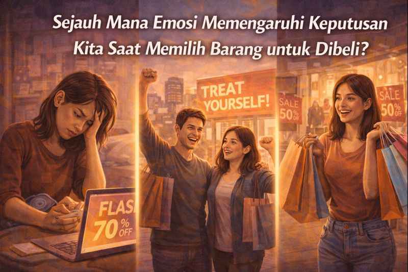 Sejauh Mana Emosi Memengaruhi Keputusan Kita Saat Memilih Barang untuk Dibeli?