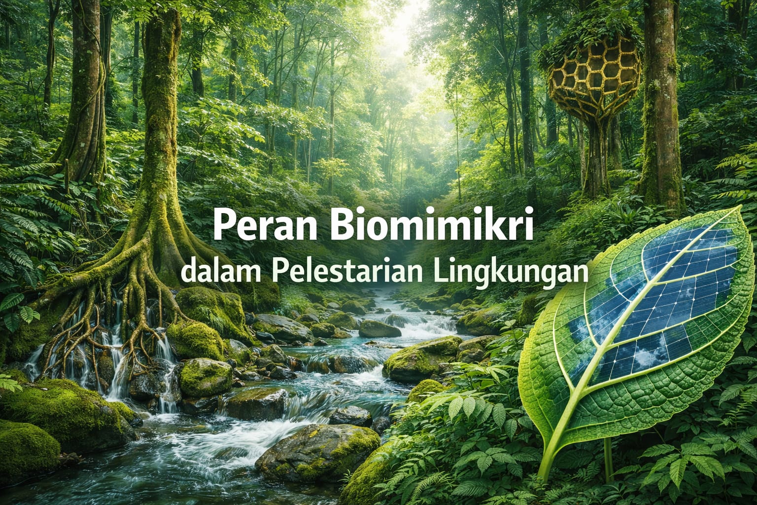Peran Biomimikri dalam Pelestarian Lingkungan
