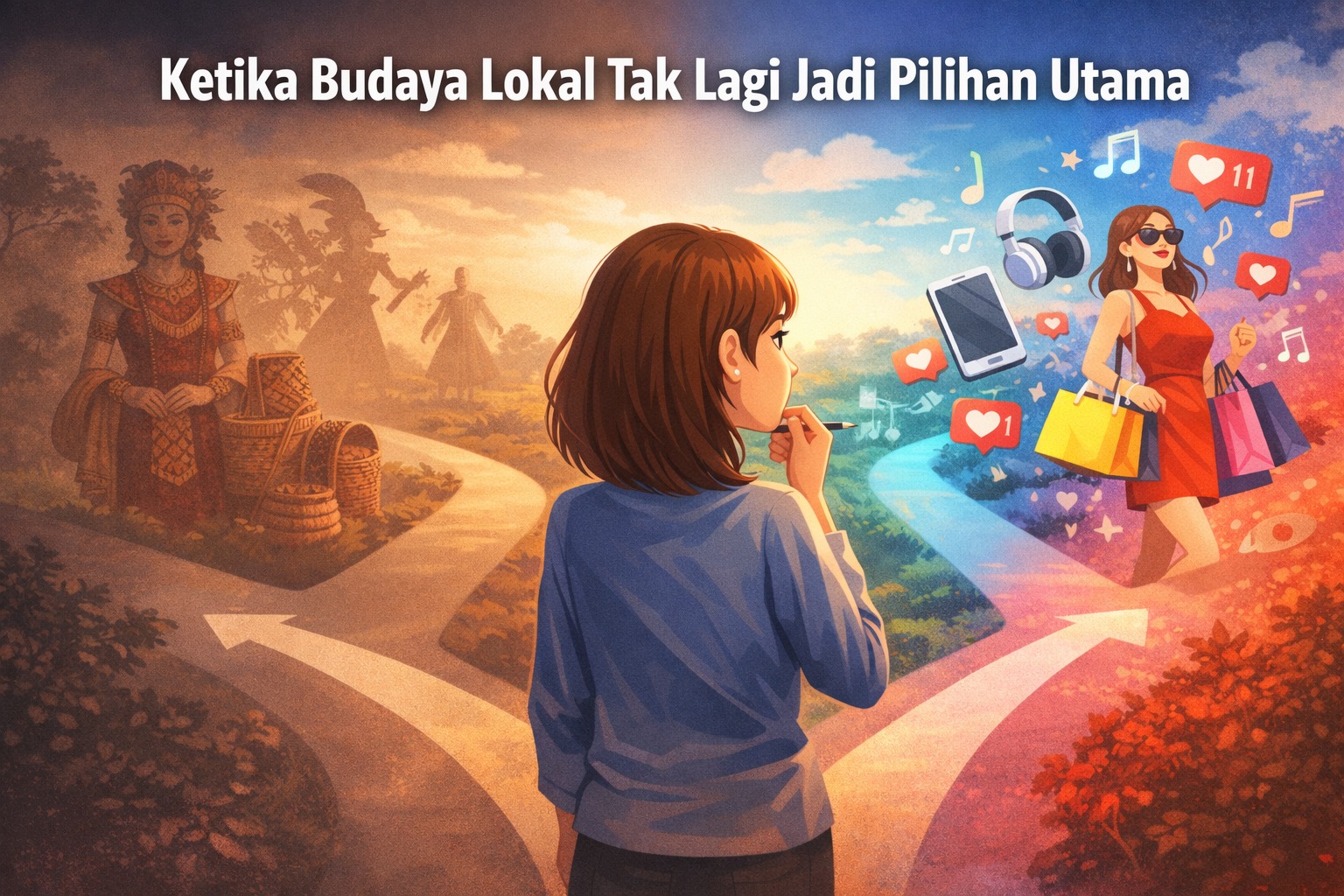 Ketika Budaya Lokal Tak Lagi Jadi Pilihan Utama