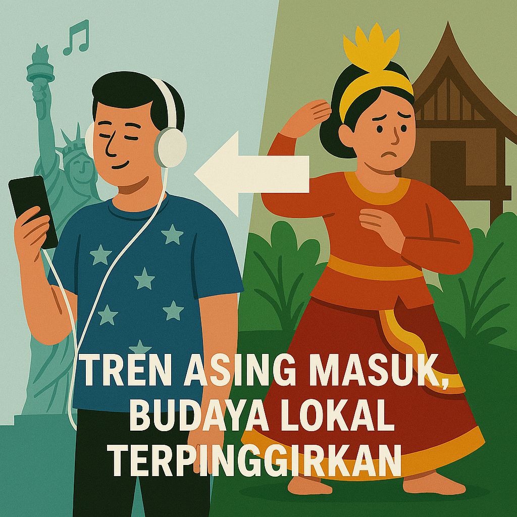 Tren Asing Masuk, Budaya Lokal Terpinggirkan