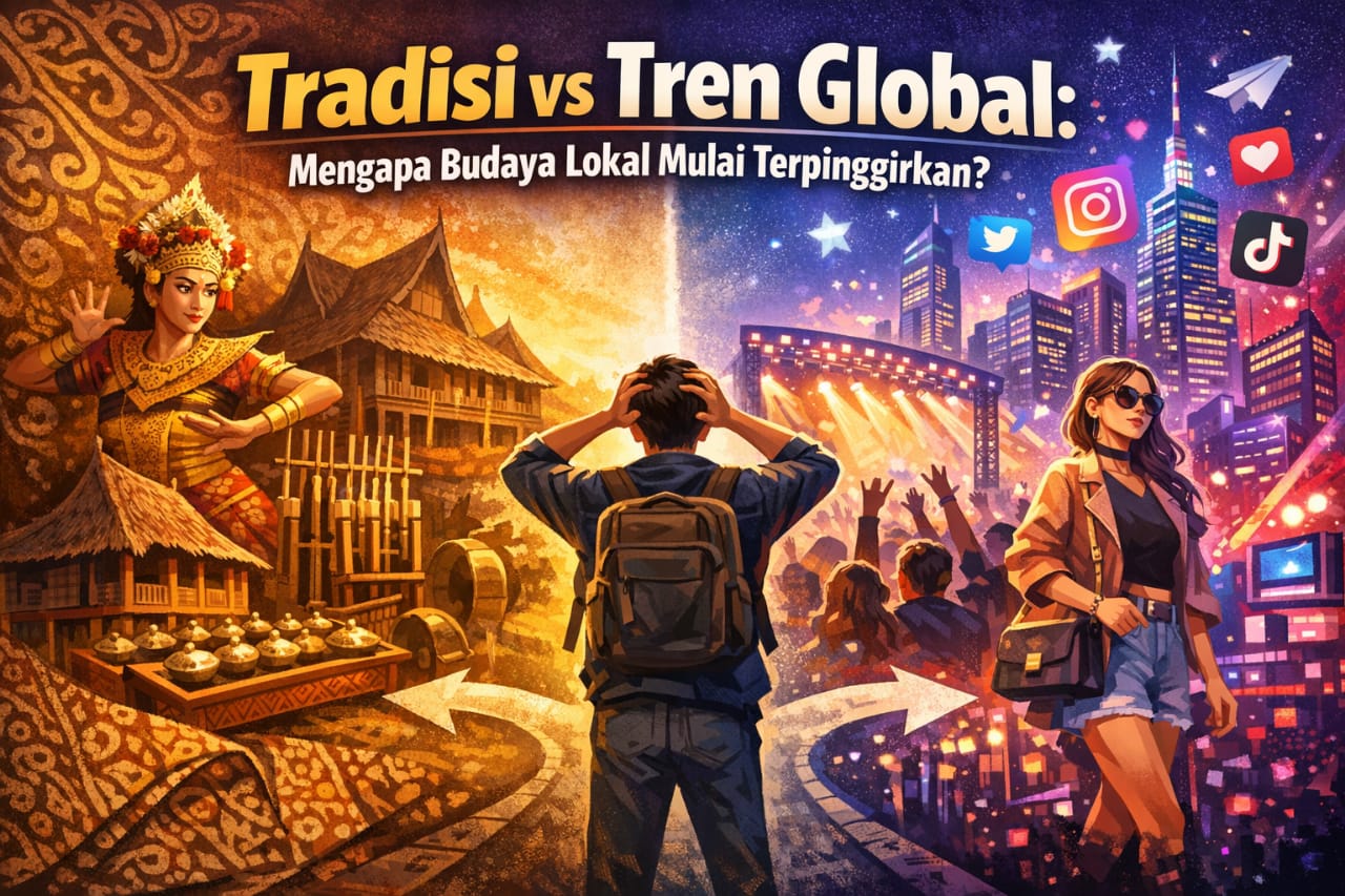 Tradisi vs Tren Global Mengapa Budaya Lokal Mulai Terpinggirkan?
