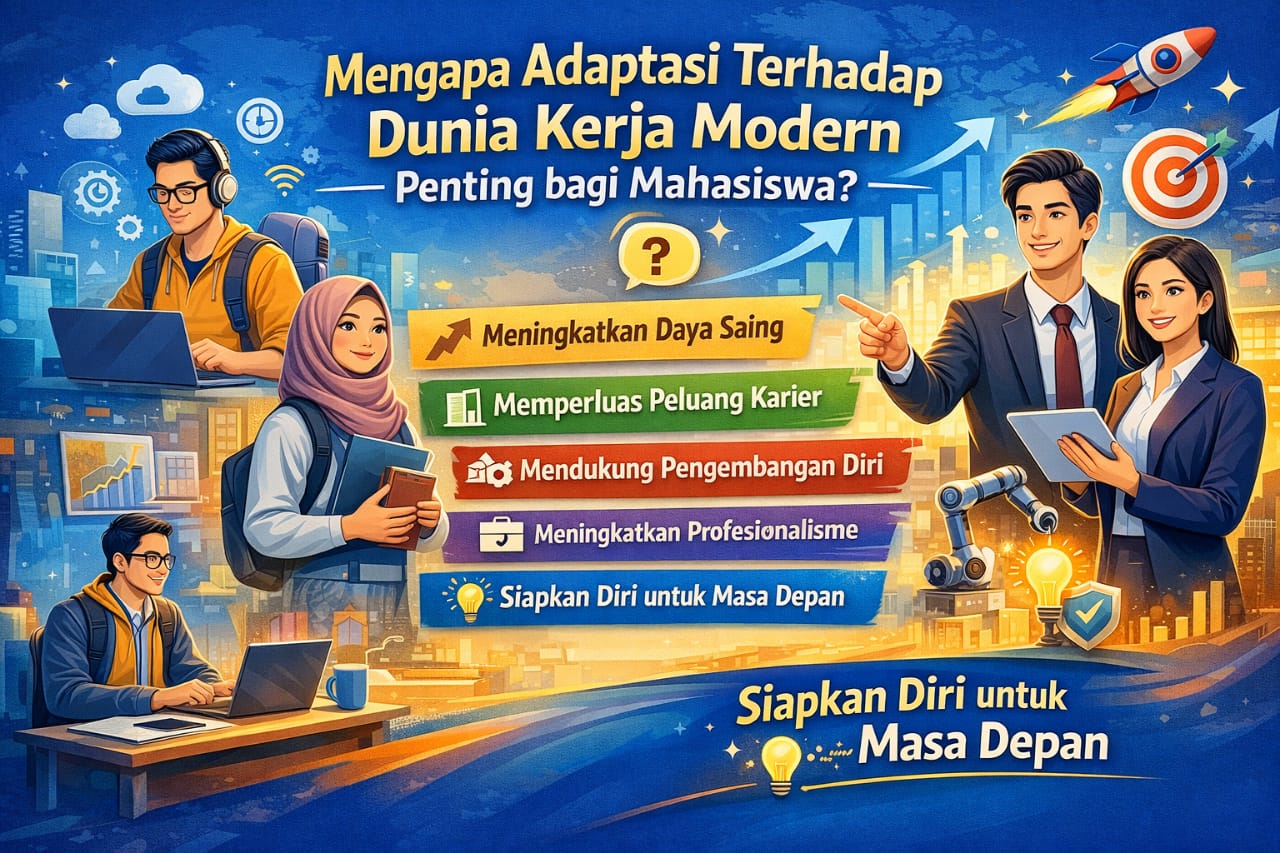 Mengapa Adaptasi Terhadap Dunia Kerja Modern Penting bagi Mahasiswa?