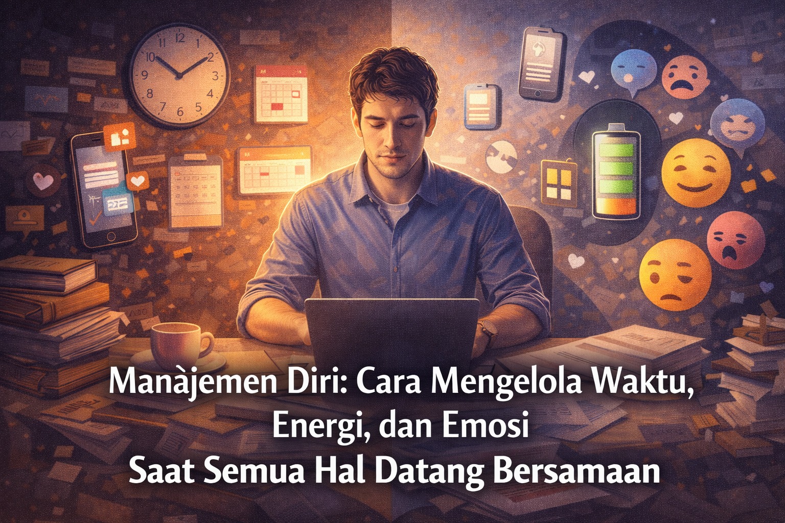 Manajemen Diri Cara Mengelola Waktu, Energi, dan Emosi Saat Semua Hal Datang Bersamaan