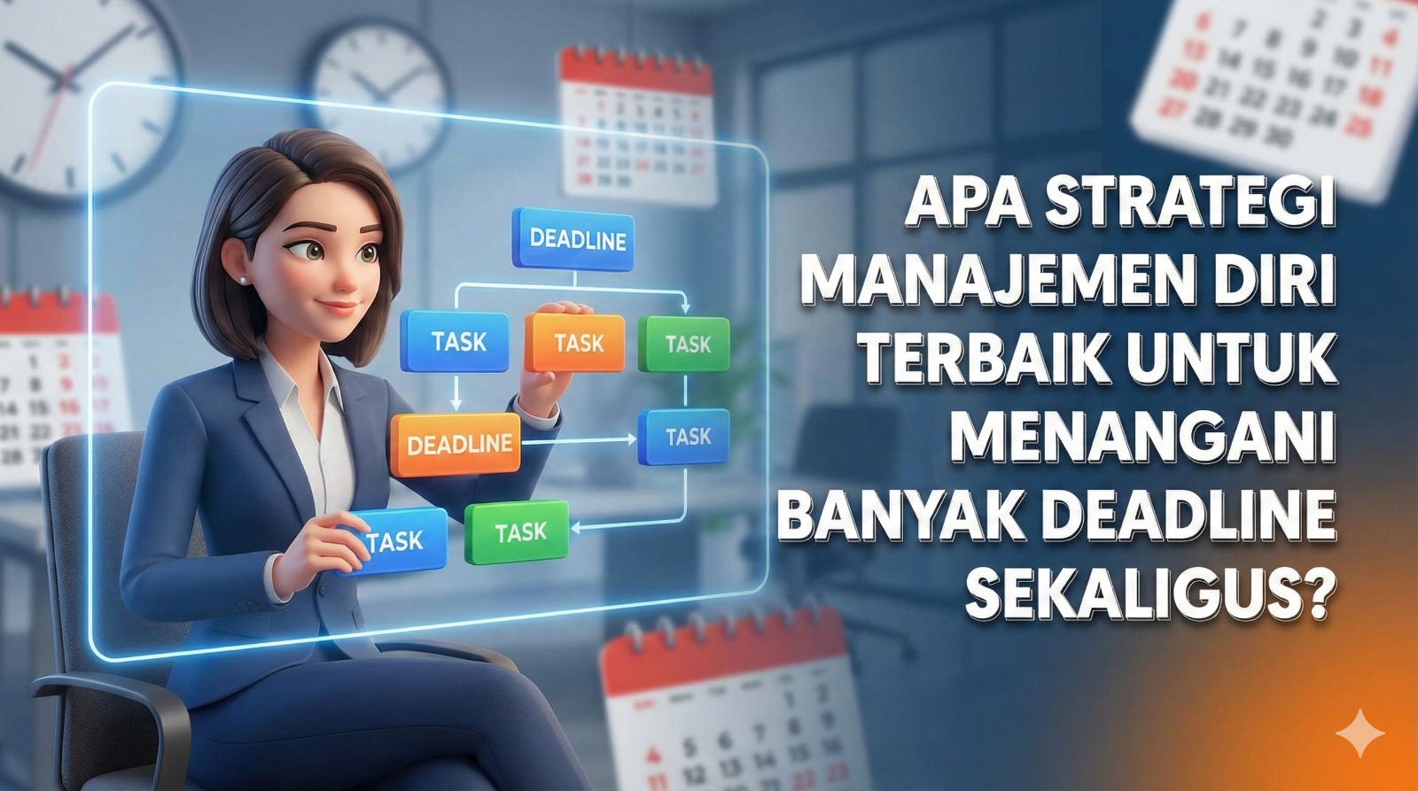 Apa Strategi Manajemen Diri Terbaik untuk Menangani Banyak Deadline Sekaligus?