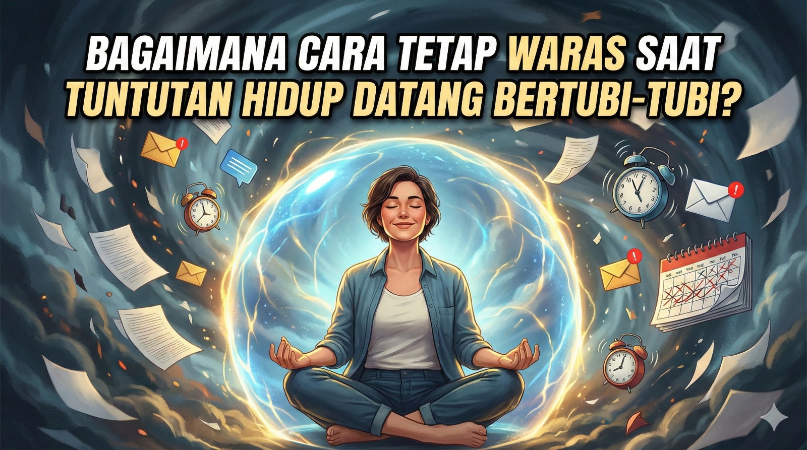 Bagaimana Cara Tetap Waras Saat Tuntutan Hidup Datang Bertubi-tubi?