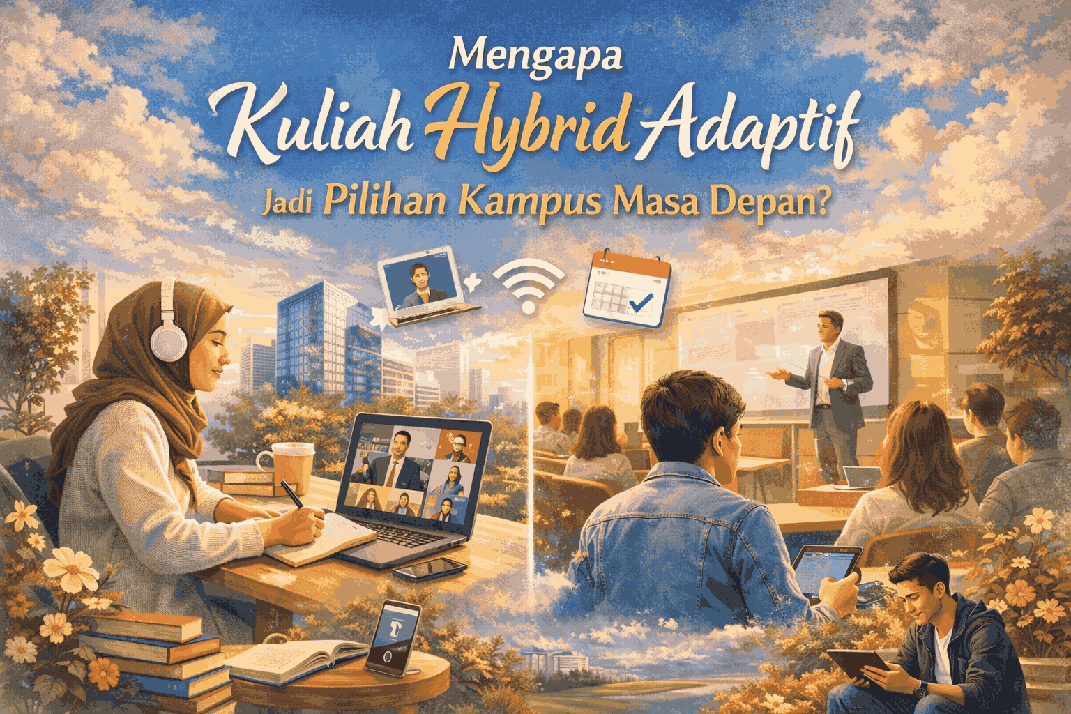 Mengapa Kuliah Hybrid Adaptif Jadi Pilihan Kampus Masa Depan?