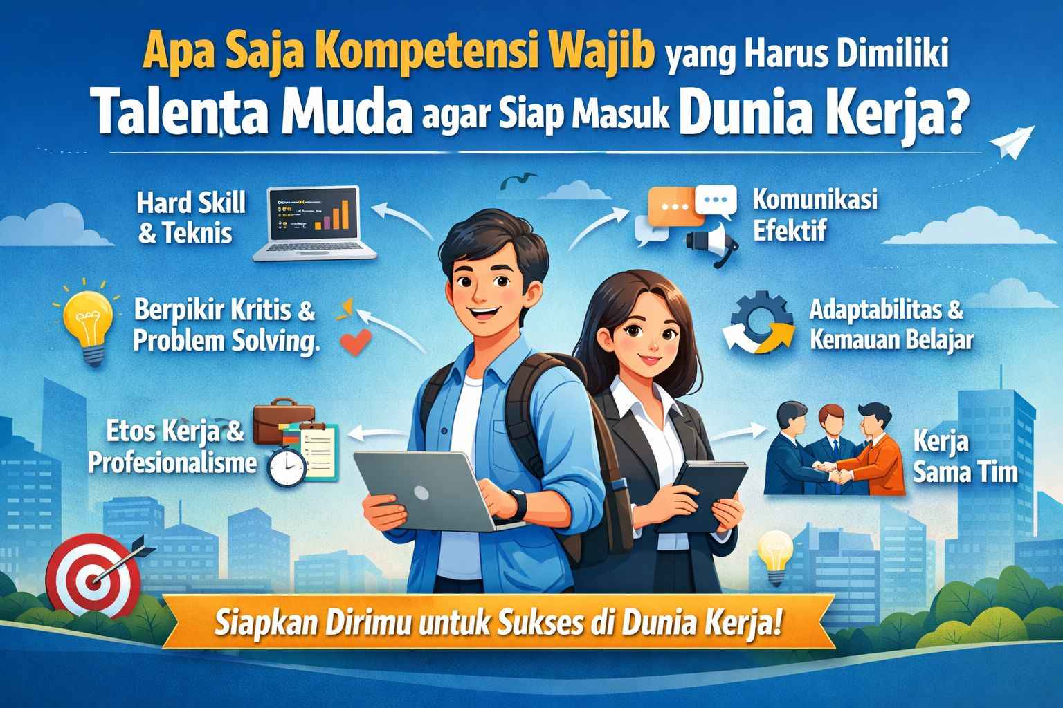 Apa Saja Kompetensi Wajib yang Harus Dimiliki Talenta Muda agar Siap Masuk Dunia Kerja?