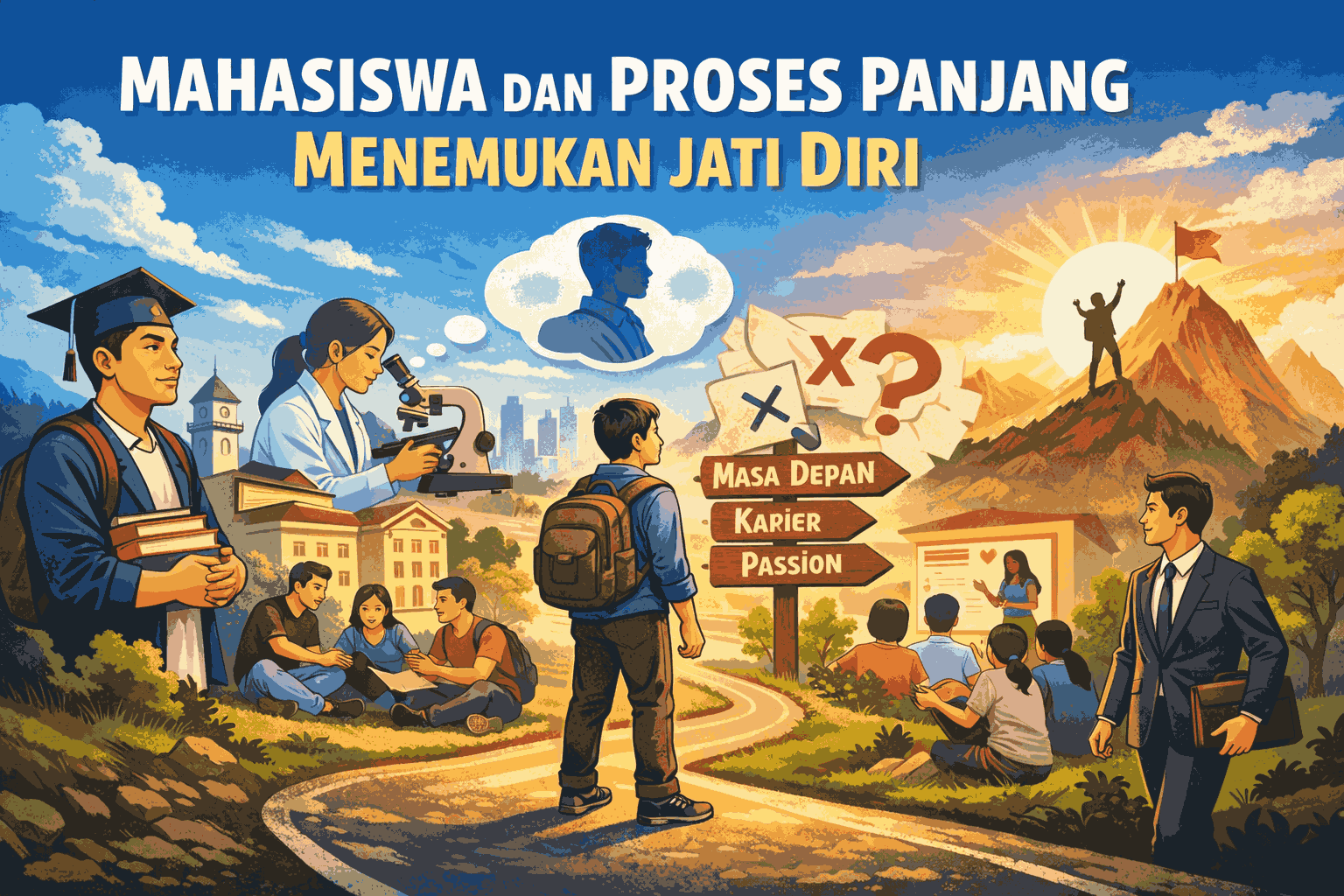 Mahasiswa dan Proses Panjang Menemukan Jati Diri