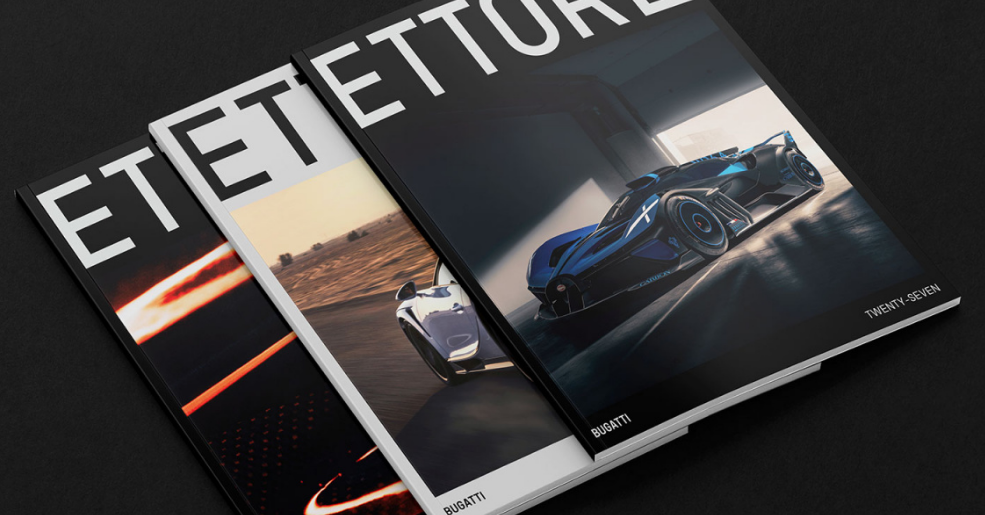 Branding baru Bugatti menampilkan tipografi dan palet warna yang terinspirasi Prancis