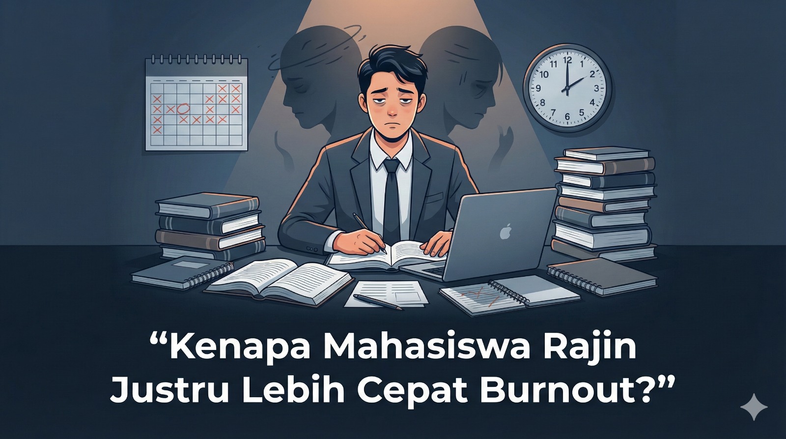 Kenapa Mahasiswa Rajin Justru Lebih Cepat Burnout?