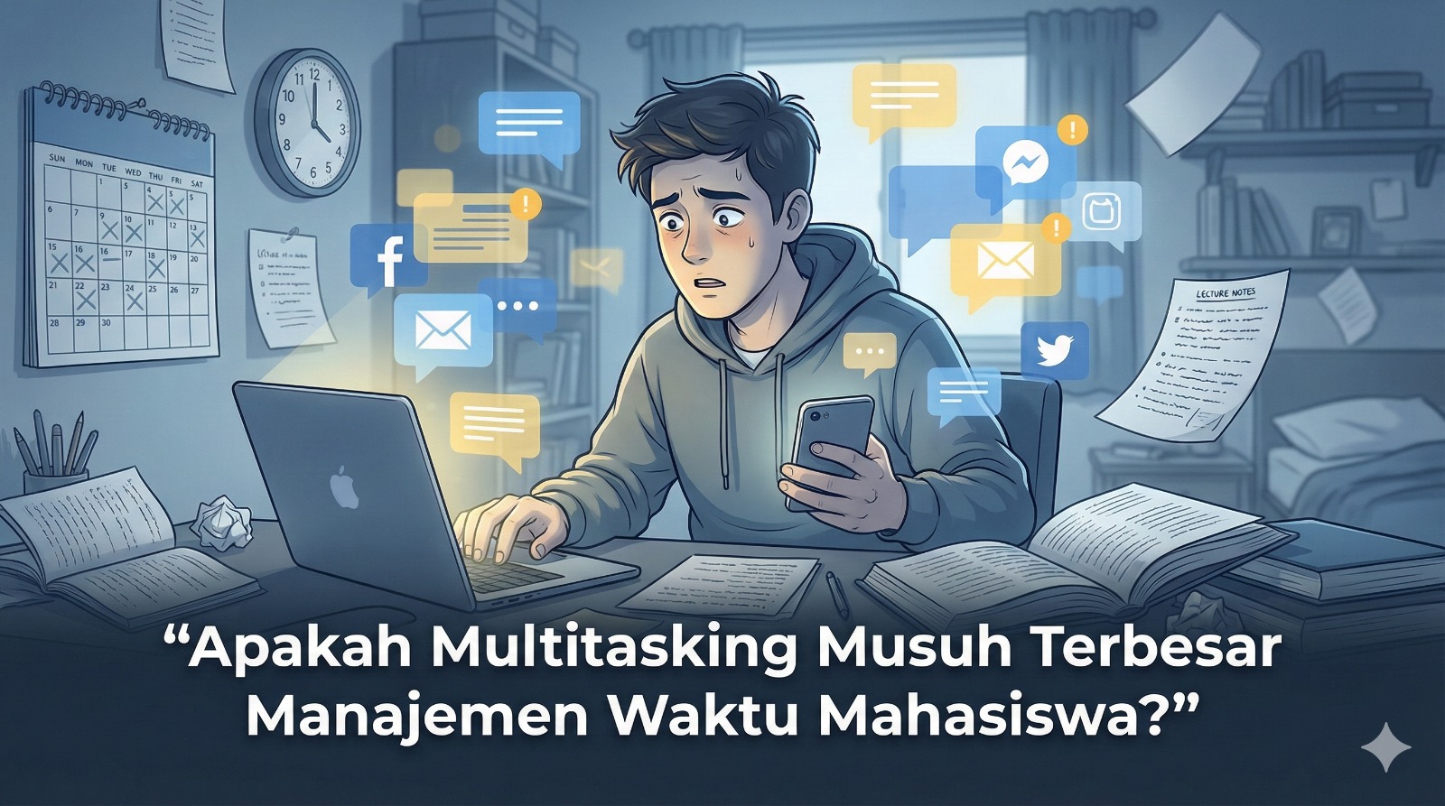 Apakah Multitasking Musuh Terbesar Manajemen Waktu Mahasiswa?