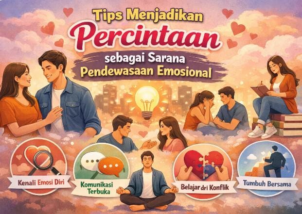Tips Menjadikan Percintaan sebagai Sarana Pendewasaan Emosional