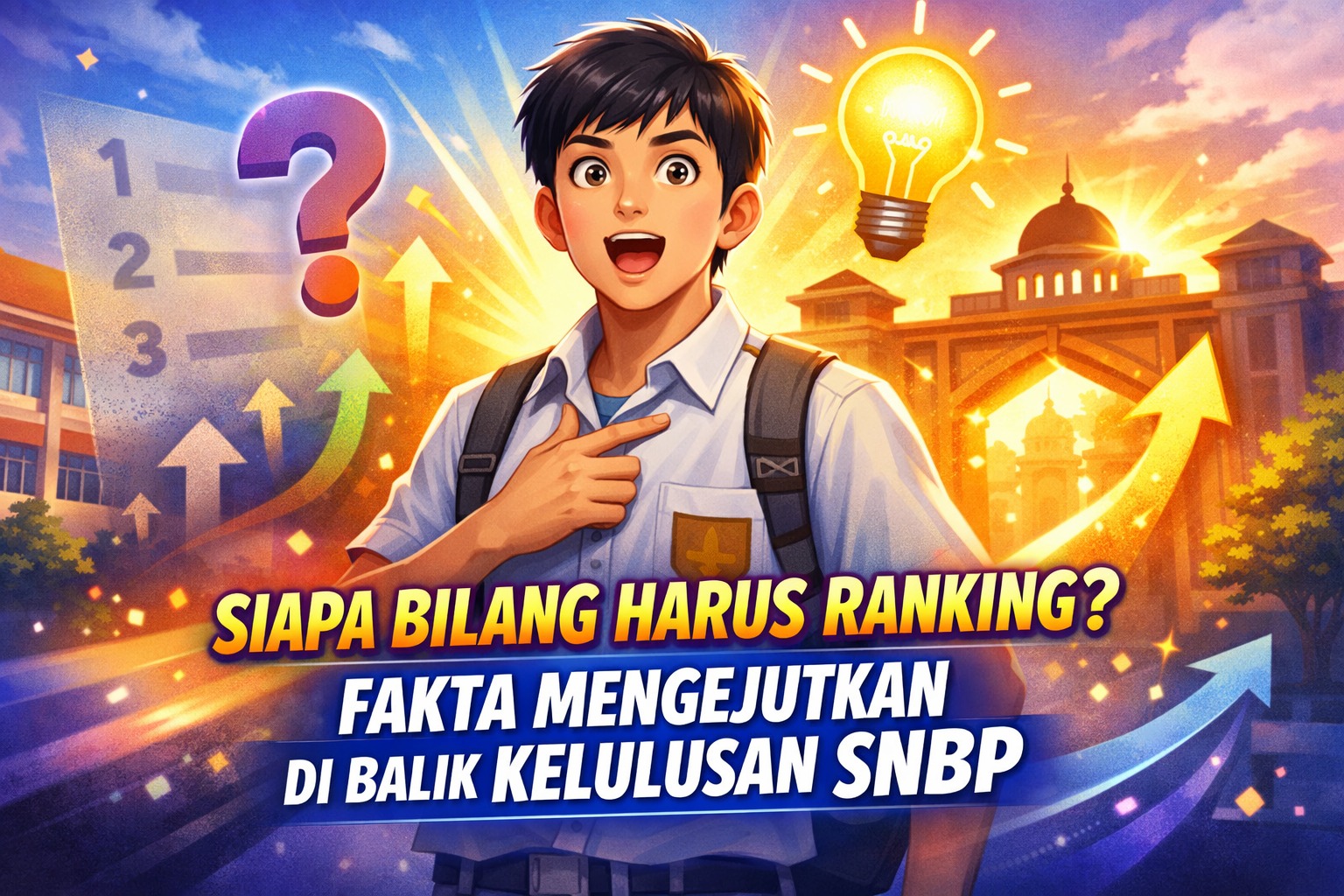 Siapa Bilang Harus Ranking? Fakta Mengejutkan di Balik Kelulusan SNBP