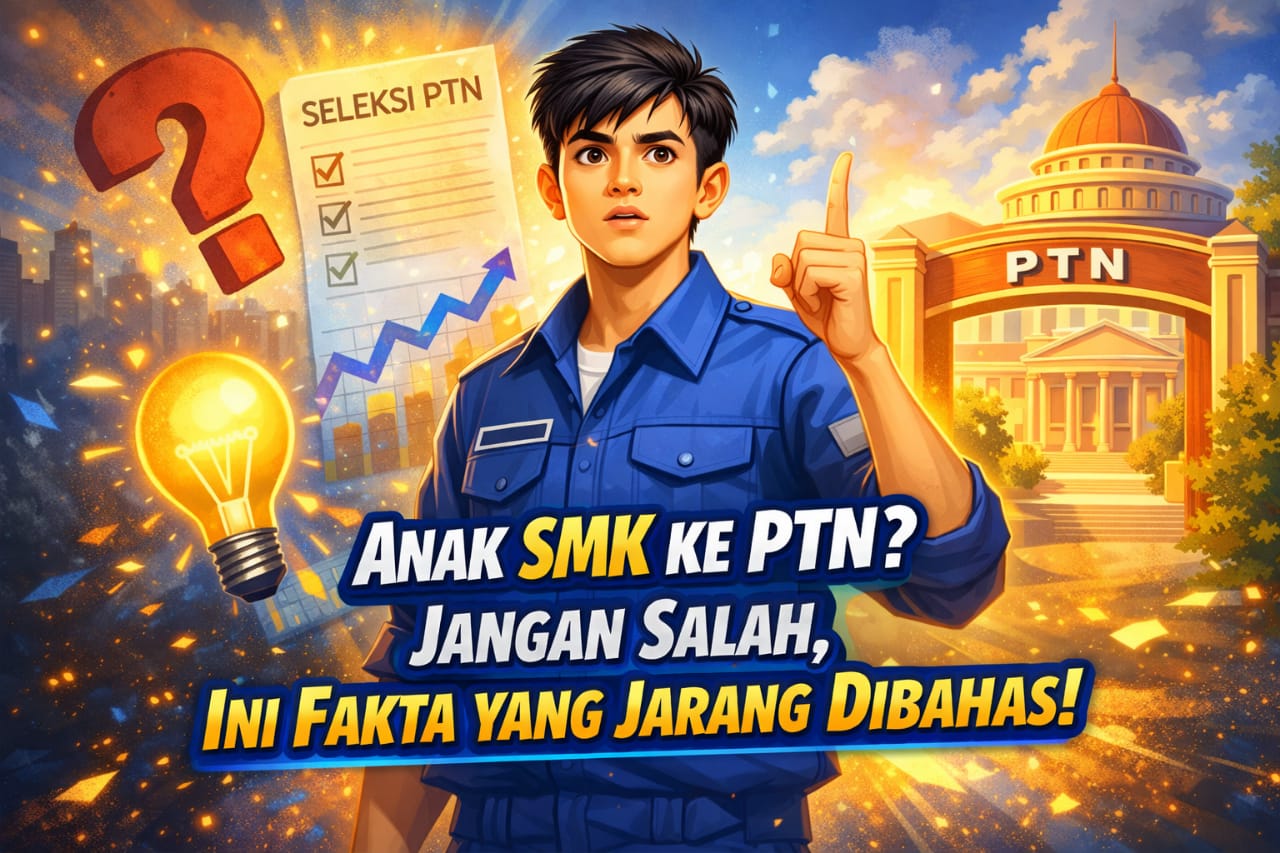 Anak SMK ke PTN? Jangan Salah, Ini Fakta yang Jarang Dibahas!
