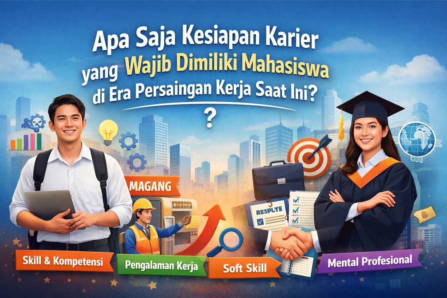 Apa Saja Kesiapan Karier yang Wajib Dimiliki Mahasiswa di Era Persaingan Kerja Saat Ini?