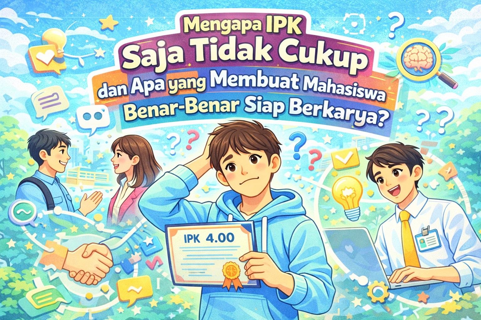 Mengapa IPK Saja Tidak Cukup dan Apa yang Membuat Mahasiswa Benar-Benar Siap Berkarya?