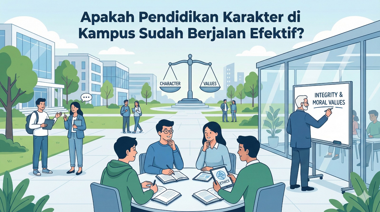 Apakah Pendidikan Karakter di Kampus Sudah Berjalan Efektif?