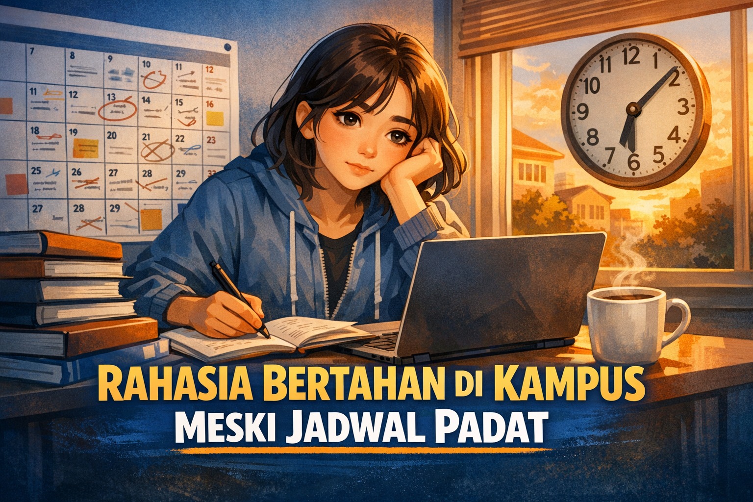 Rahasia Bertahan di Kampus Meski Jadwal Padat