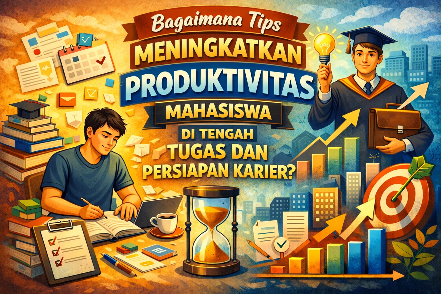 Bagaimana Tips Meningkatkan Produktivitas Mahasiswa di Tengah Tugas dan Persiapan Karier?