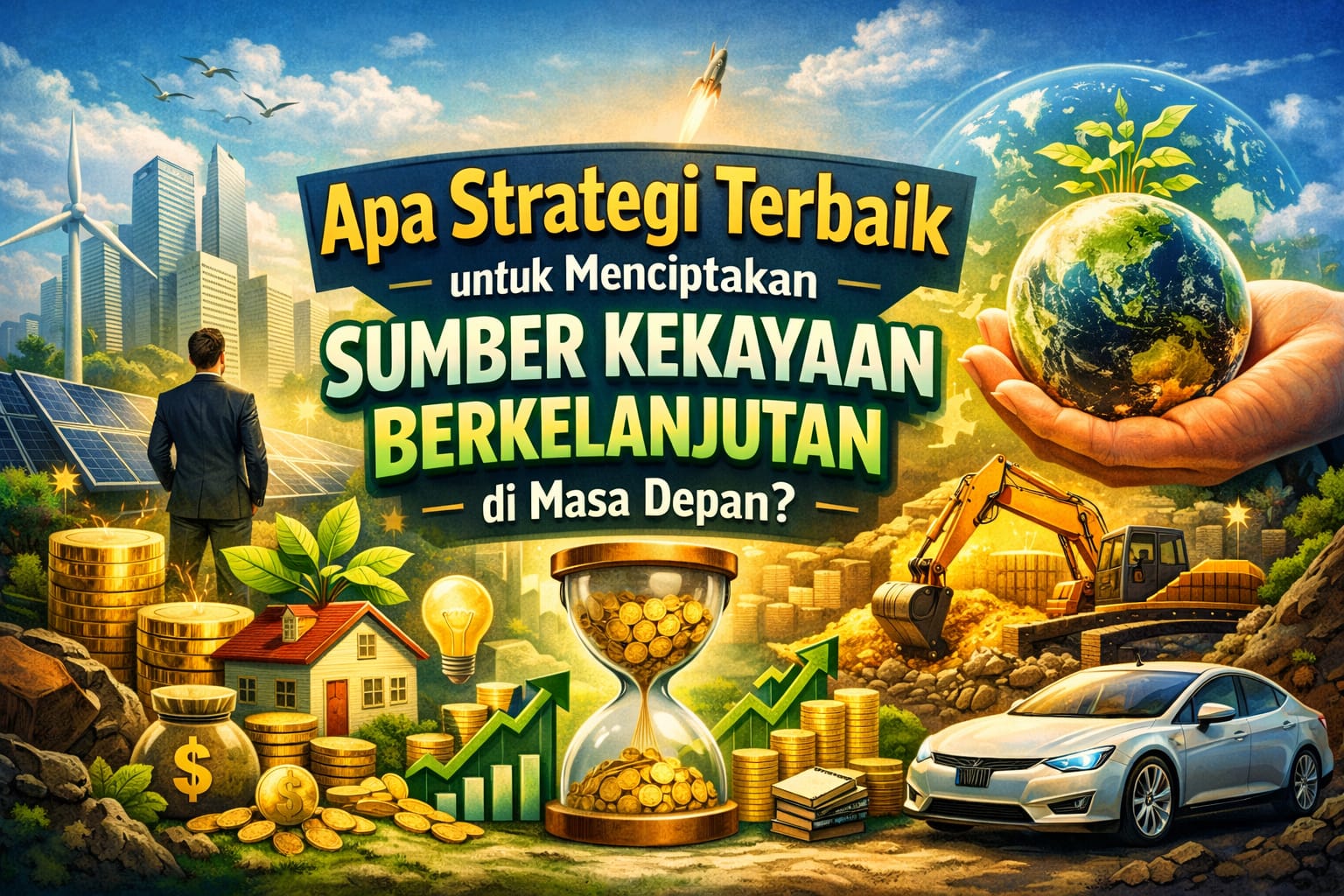 Apa Strategi Terbaik untuk Menciptakan Sumber Kekayaan Berkelanjutan di Masa Depan?