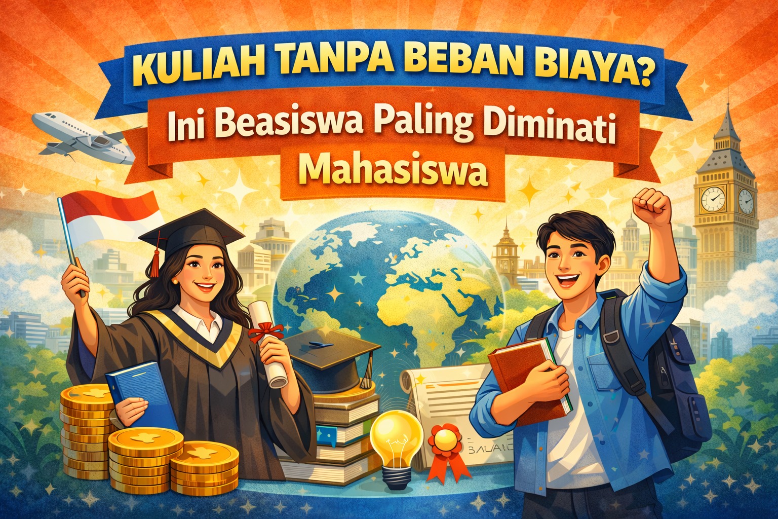 Kuliah Tanpa Beban Biaya? Ini Beasiswa Paling Diminati Mahasiswa