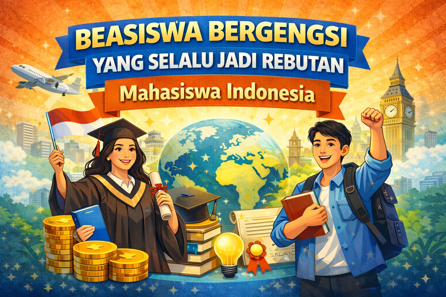 Beasiswa Bergengsi yang Selalu Jadi Rebutan Mahasiswa Indonesia